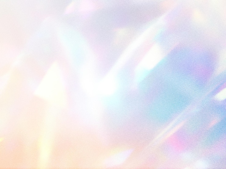 Foto jpg holographic crystal lights achtergrondontwerp