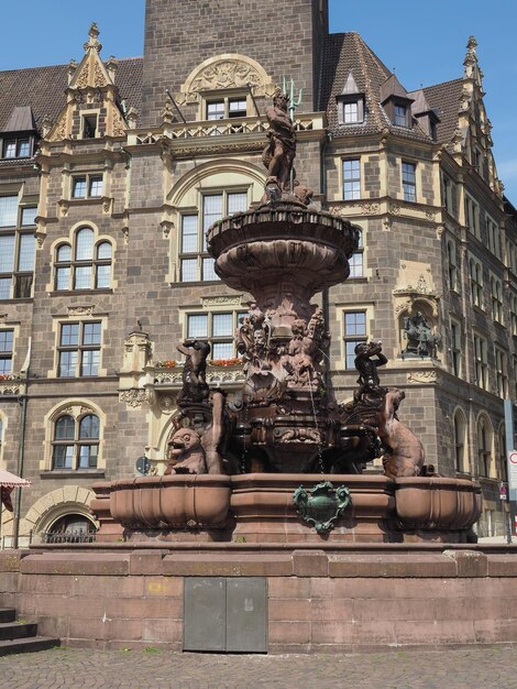 Jubilaeumsbrunnen（Jubileum Fountain）別名Neptunbrunnen（ネプチューン）