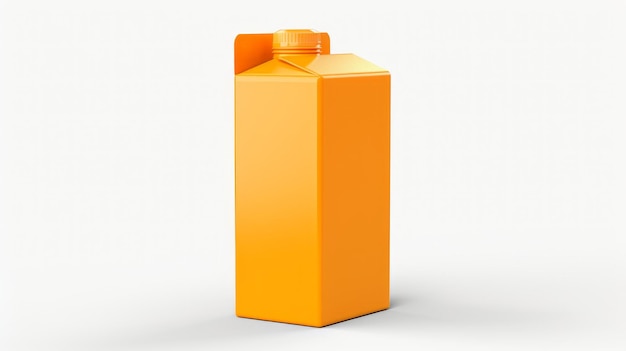 juice box isolated on White Background