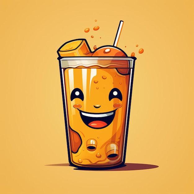 juice cartoon logo