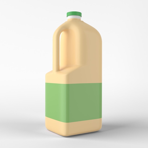 Juice Gallon linkerkant op witte achtergrond