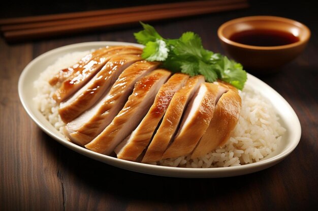 Juicy Chicken Rice Serenade