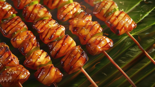 Juicy Chicken Skewers A Taste of Indonesiajpg