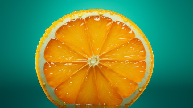 Juicy citrus slice ripe and fresh perfect for healthy eat