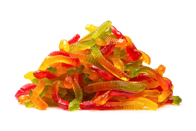 Juicy colorful jelly sweets Gummy candies