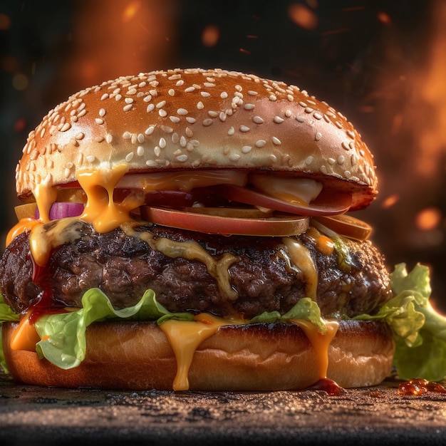 Juicy Delights Exploring the Burger Universe