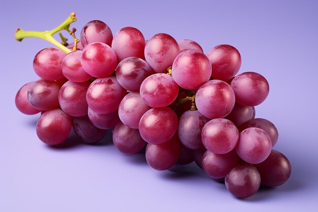 Juicy elegance grape isolated on white