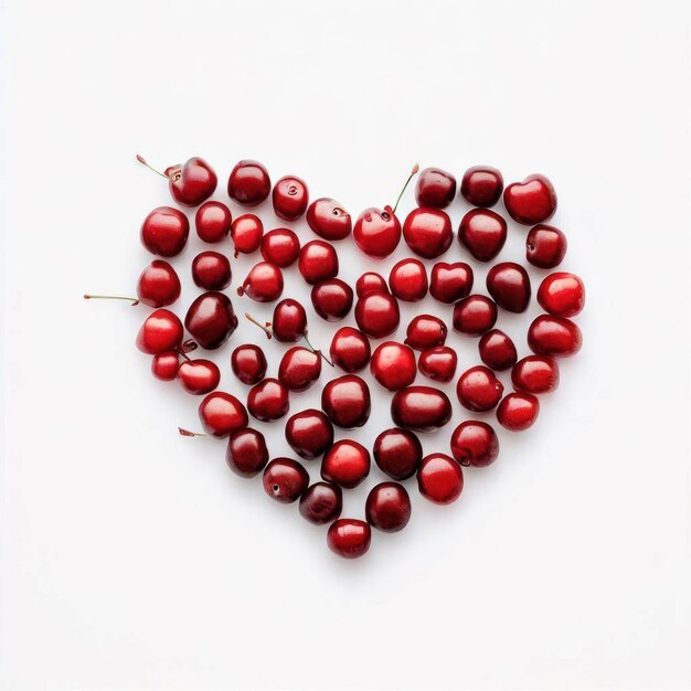 Juicy Euphoria Cherry Heart with Generative AI