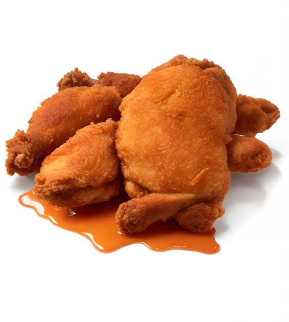 juicy_fried_chicken_on_white_background