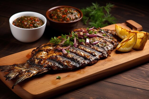 Juicy Grilled Fish Barbacue Sauce In Review