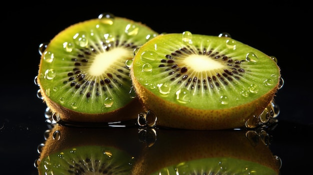 Photo juicy kiwi fruit