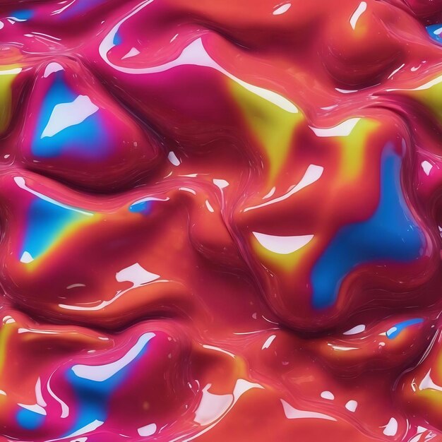 Juicy plastic seamless and melted texture