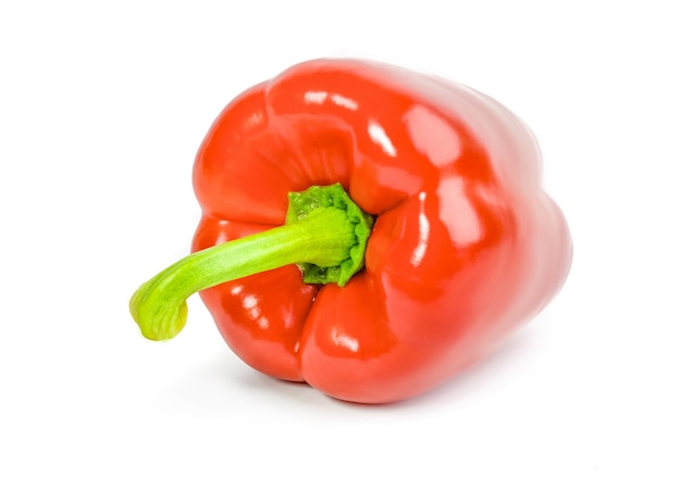 Juicy sweet pepper isolated 