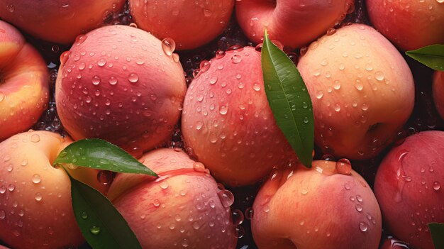 The Juicy and Sweetness of Peaches