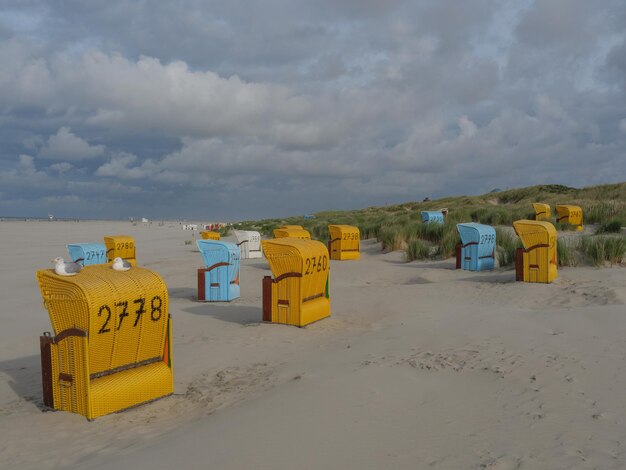 Photo juist island in the north sea