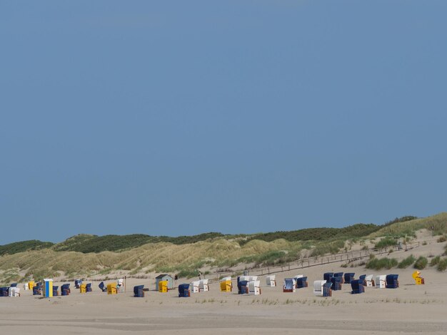 Photo juist island in the north sea