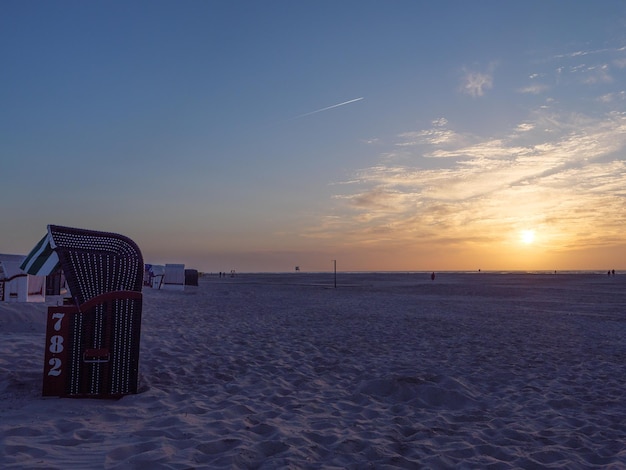 Photo juist island in the north sea