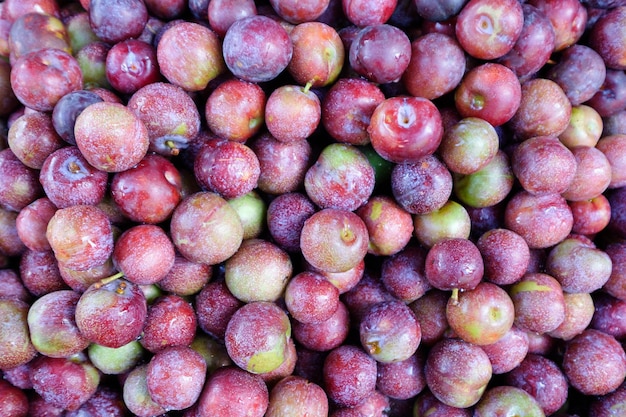 Jujube fruit rijp stapel achtergrond