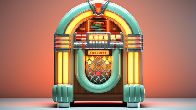 Foto jukebox retro