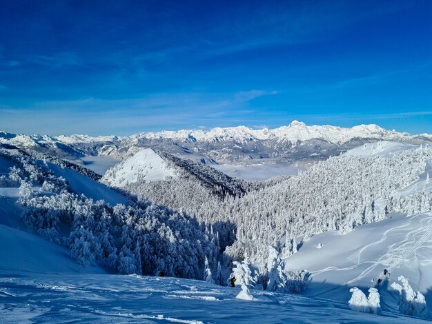 Julian alps in winter