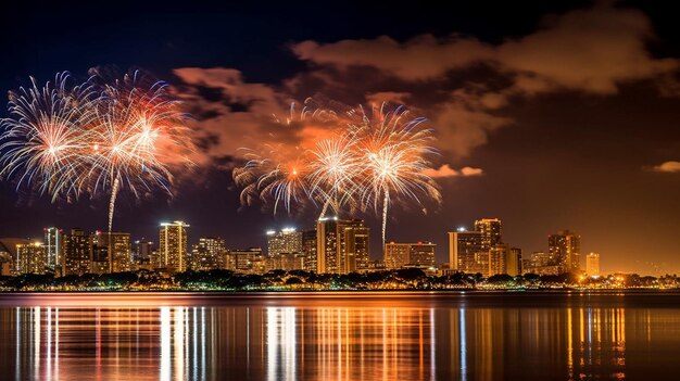 4th of july fireworks shows oahu