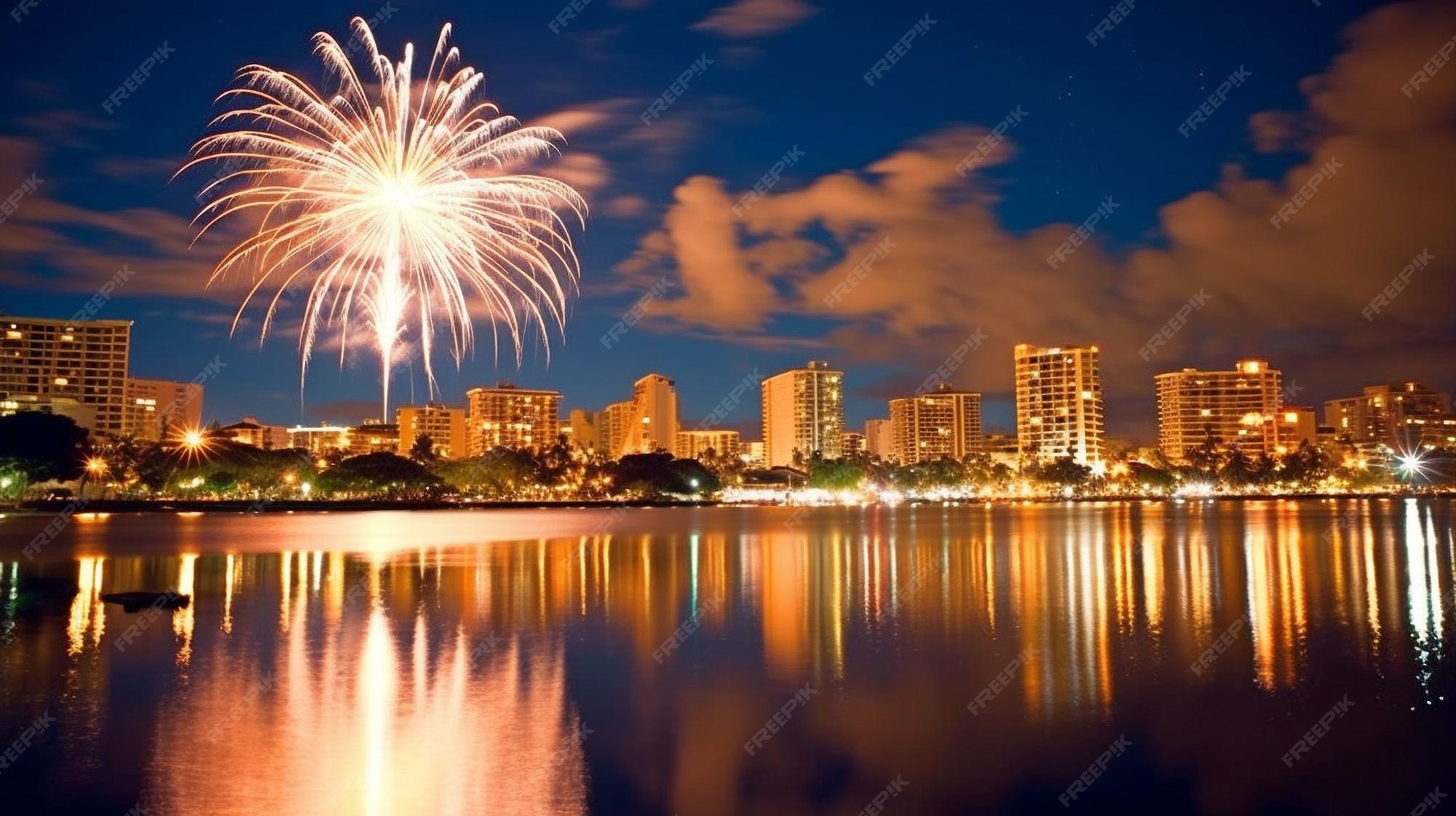 july 4th fireworks on oahu