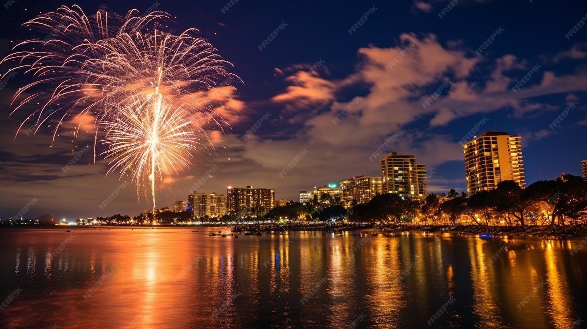 4th of july fireworks honolulu time