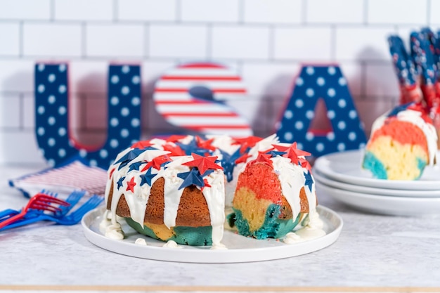 July th bundt cake