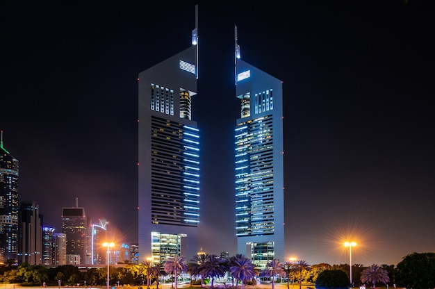 Jumeirah Emirates Towers, Dubai's finest city hotel, is located in commercial business district.