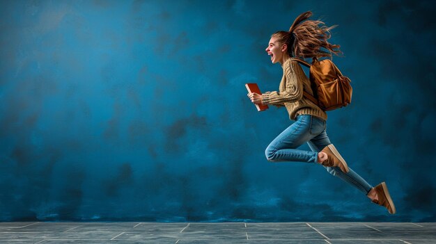 Photo jumping hd 8k wallpaper stock photographic