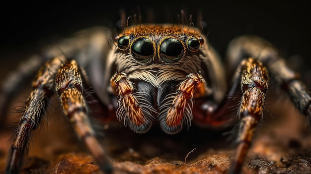 Photo jumping spider