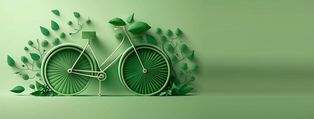 Photo june 3 world bicycle day generative ai