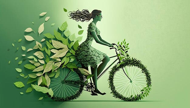 June 3 World bicycle day Generative ai