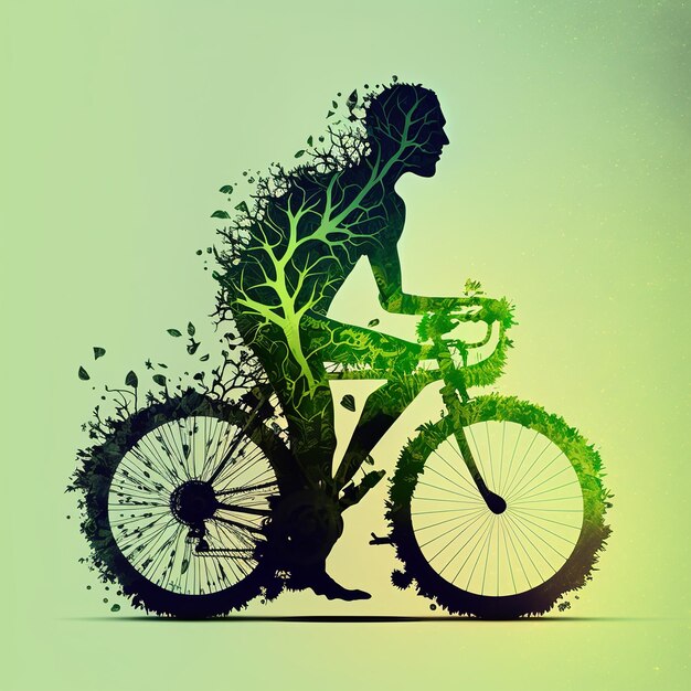 June 3 World bicycle day Generative ai