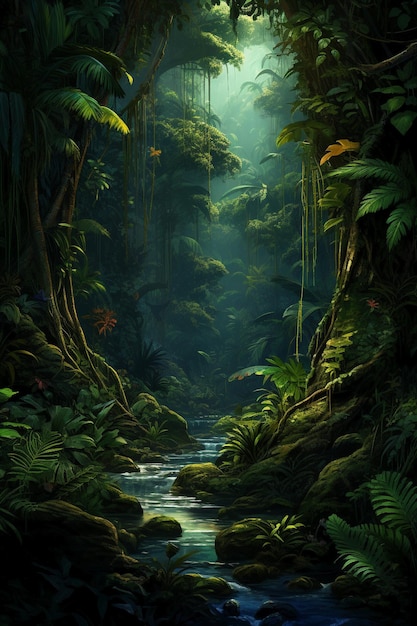 Jungle background