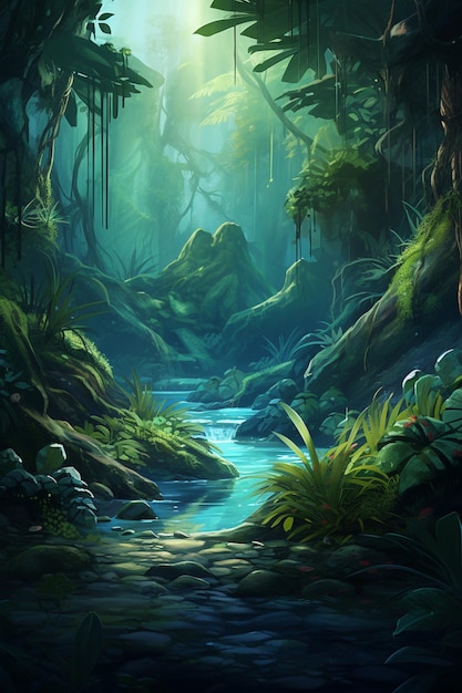 Jungle background