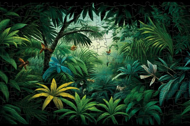 Jungle puzzel