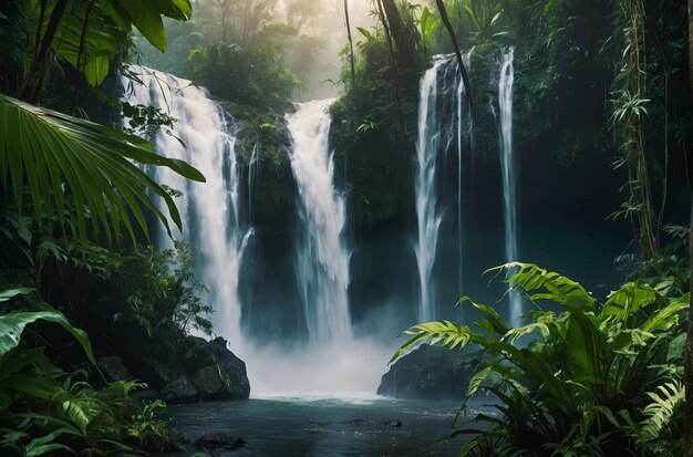Jungle Waterval Nevel