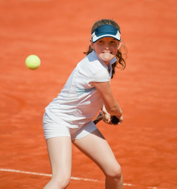 Junior tennis player