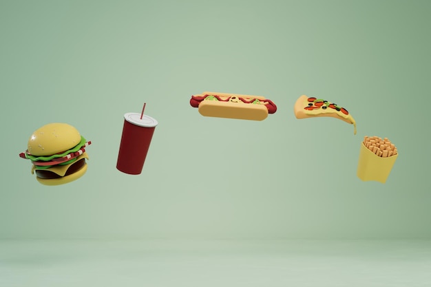 Junk food. great selection of fast food. site for ordering fast\
food