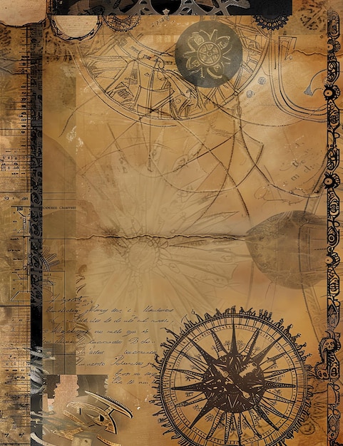 Junk journal paper Edgy Style Vintage style printable junk journal page
