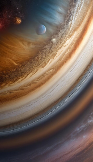 Photo jupiter the king of the gas giants