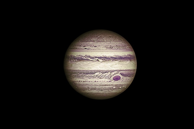 Foto jupiter planeet jupiter ruimte achtergrond