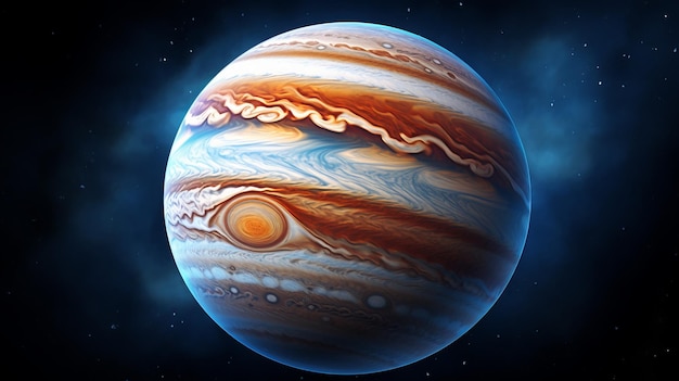 Jupiter Planet in the Galaxy