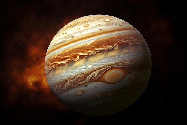 Jupiter planet generative ai