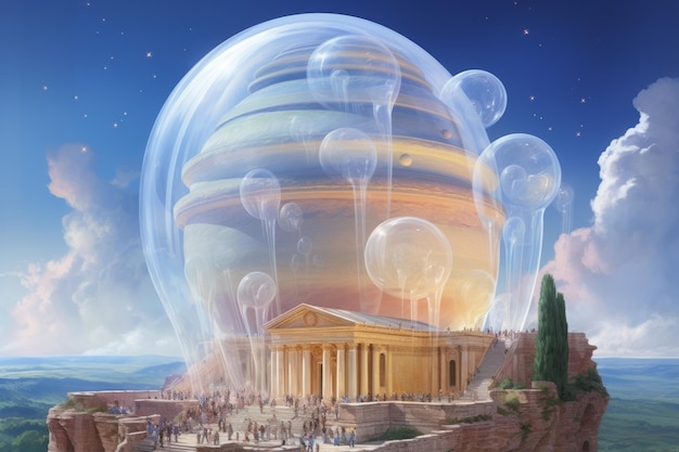 Jupiter's Enigmatische Tempel Het verkennen van de Arcology Civilization en Molecular Gastronomy Double Expe