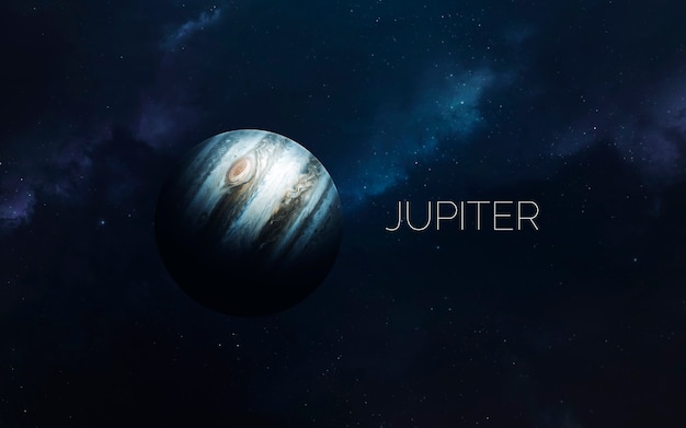 Photo jupiter in space