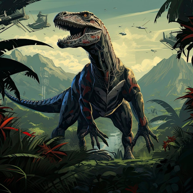 jurassic background