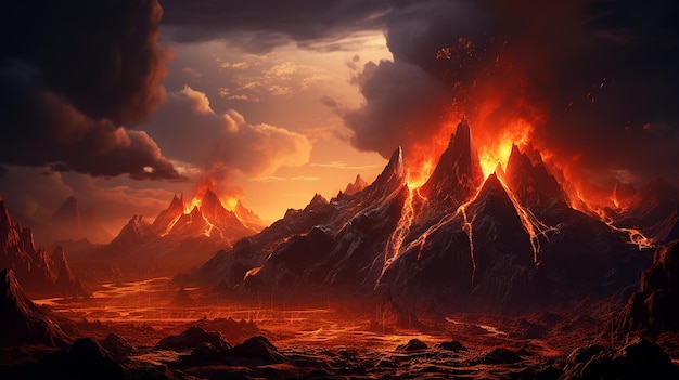 写真 ジュラシック火山 オールナチュラル パレスの魅惑的な写真