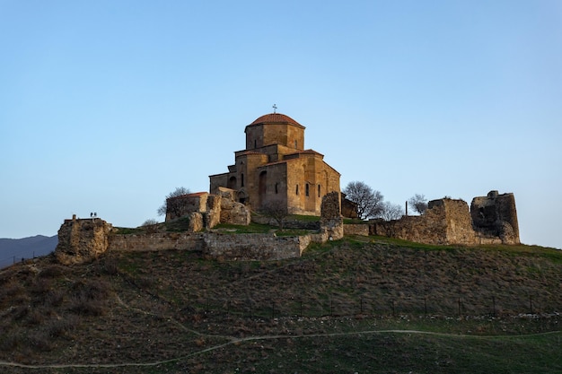 Jvari-klooster is het Georgisch-orthodoxe klooster in de buurt van Mtskheta Georgia